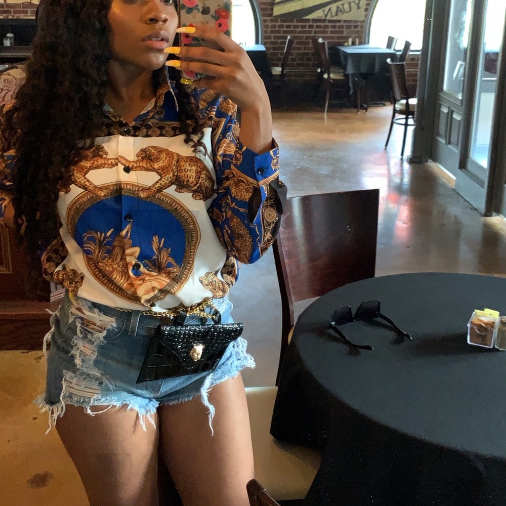 Oversized Button Down - image 1